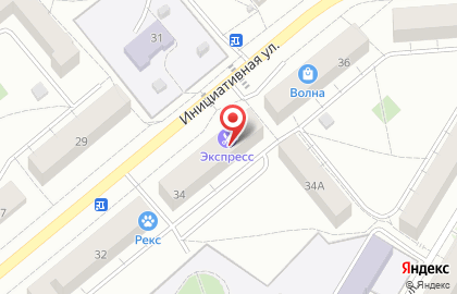 Аптека Экона на Инициативной улице на карте