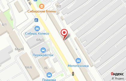 Автомагазин Лада в Центральном районе на карте