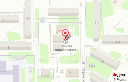 Комитет образования в Саратове на карте