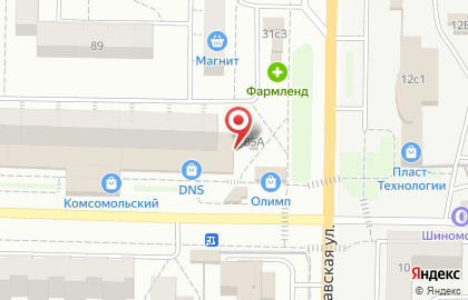 Салон-магазин Compex в Комсомольском районе на карте