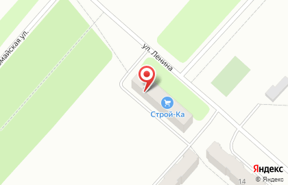 Магазин Строй-ка на улице Ленина на карте