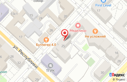 Студия релакса FLOAT center на улице Кирова на карте