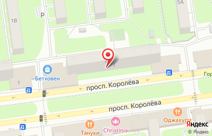 Наркологическая клиника в Королёве «Элеана Мед» на карте