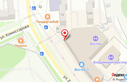 Салон оптики Сокол на улице Егорова на карте