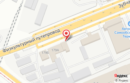 Торговая компания Сплавинвест на Зубчаниновском шоссе на карте