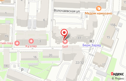 Центр психологии Self на Спортивной улице на карте