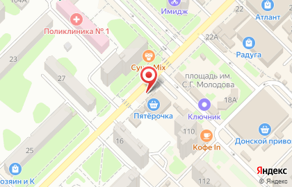 Киоск по продаже кваса Староминский на улице 30 лет Победы на карте