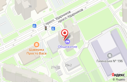 Чп Малышевская на карте