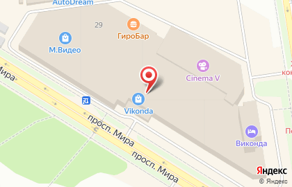 Магазин одежды LUVINE на карте