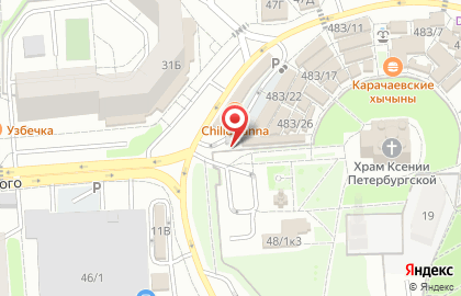 Автостоянка на ул. Владимира Невского, 48з/1 на карте
