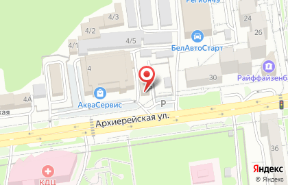 Салон-магазин Колорит в Белгороде на карте