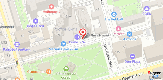 Клиника Скорая Наркологическая Помощь на улице Суворова на карте