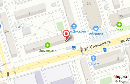 Магазин упаковки и тары Центр-пакет на Краснофлотской улице на карте