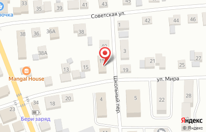 Прокуратура Сосновского района на карте