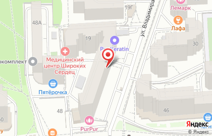 Магазин строительно-отделочных материалов Профи на улице Владимира Невского на карте