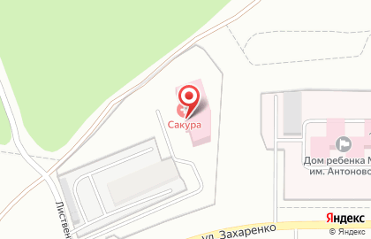 Медицинский центр Сакура в Курчатовском районе на карте