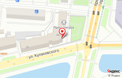 Якутская транспортная прокуратура на проспекте Ленина на карте