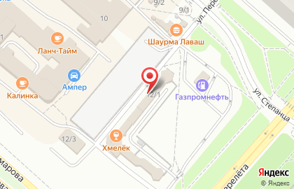 Интим-салон Интим на проспекте Комарова на карте