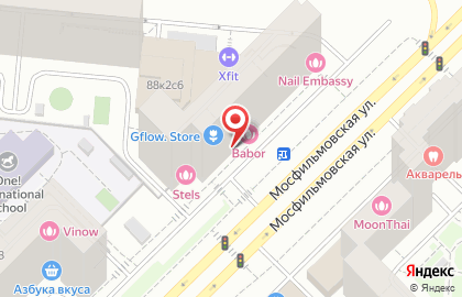 Салон интерьера и дизайна Мёбель на Мосфильмовской улице на карте
