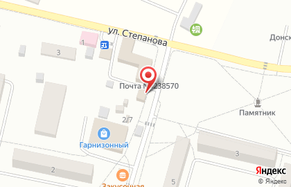 Магазин цветов в Калининграде на карте