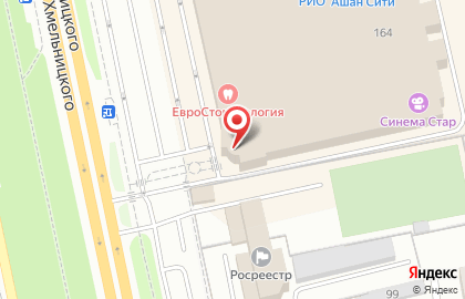 Банкомат СберБанк на проспекте Богдана Хмельницкого, 164 на карте