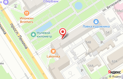 Премьер БКС в Октябрьском районе на карте