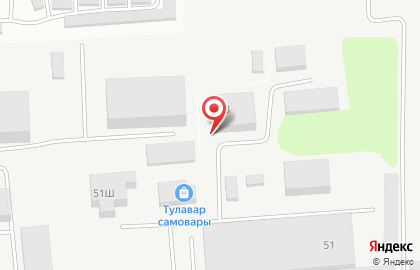 Склад-магазин Самоваров град на Железнодорожной улице на карте