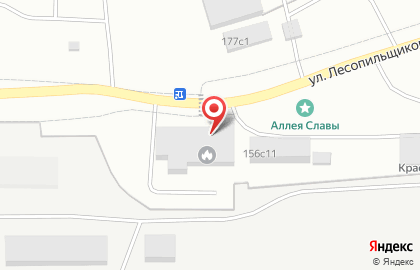 ООО Просвет на улице Лесопильщиков на карте