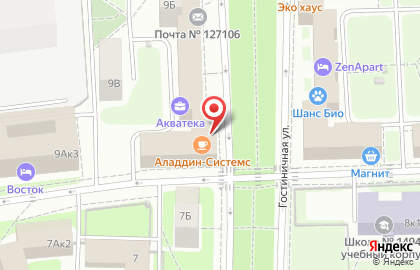 Транскапиталбанк акб ЗАО Дополнительный Офис Алтуфьевский на карте