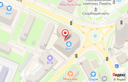 Фитнес-клуб X-FIT Пушкино на улице Чехова на карте