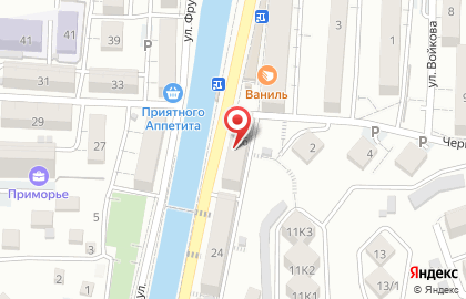 Авиценна на улице Фрунзе на карте