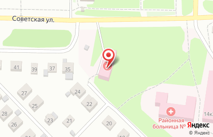 Кстовская центральная районная больница №1 Отделение дневного стационара на Советской улице на карте