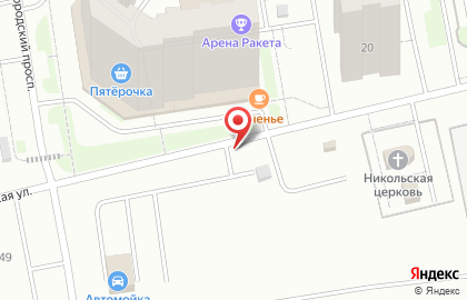 Автостоянка в Санкт-Петербурге на карте