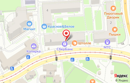 Терминал СберБанк в Приморском районе на карте