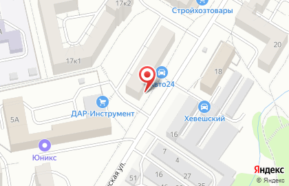 Инженер, ООО на карте