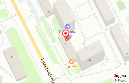 Салон оптики Оптика на Кольском проспекте на карте
