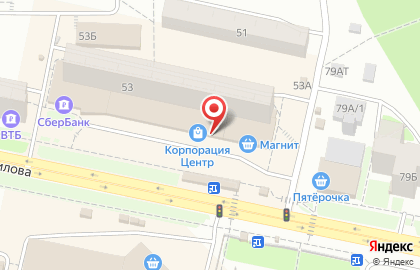 Магазин бытовой техники и электроники Корпорация Центр на улице Ворошилова на карте