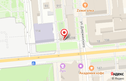 Терминал СберБанк на улице Карла Маркса, 112а на карте