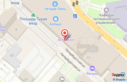 Магазин Oggi на Петербургской улице на карте