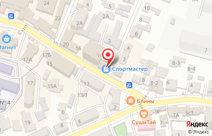 Магазин профессиональной косметики PROFFLINE в ТЦ Кристалл на карте