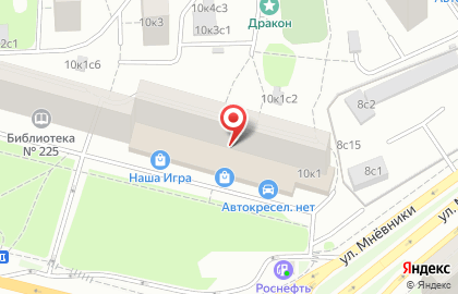 Сергиево-посадские колбасы на улице Мнёвники на карте