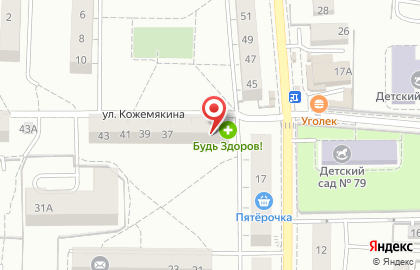 Парикмахерская Рио на Красносельской улице на карте