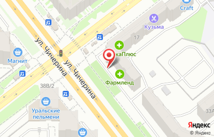 Продуктовый магазин Миллениум на улице 250-летия Челябинска на карте