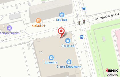 Магазин светильников Техносвет на Студенческой улице на карте