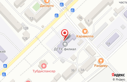 Дагестанский государственный технический университет на улице Алфёрова на карте