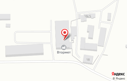 Втормет в Красноярске на карте