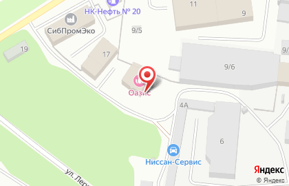 Сауна Оазис в Куйбышевском районе на карте
