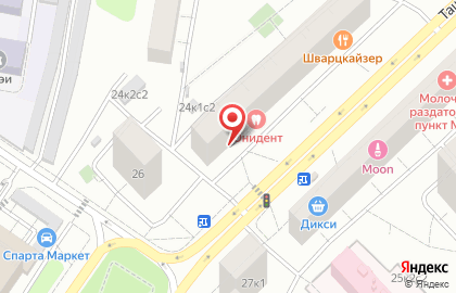 Магазин кондитерских изделий в Москве на карте