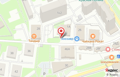 Парикмахерская 2+2 на карте