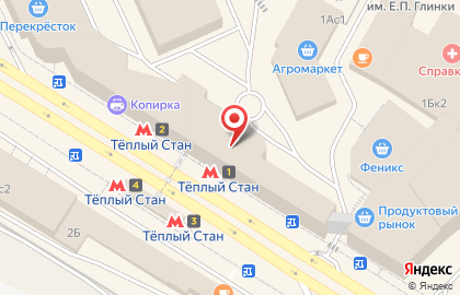 Банкомат ВТБ на Профсоюзной улице, 129а на карте